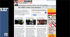 Desktop Screenshot of hotgunz.com