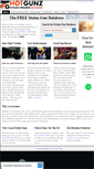 Mobile Screenshot of hotgunz.com